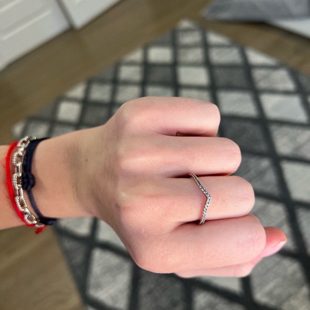 Pandora Wishbone ring